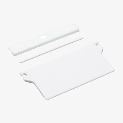 Dunelm Pack of Five Vertical Blind Hangers and Weights White