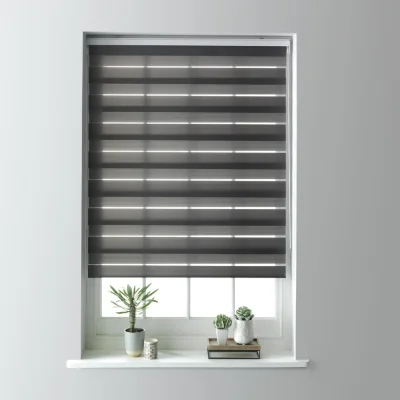 Habitat Habitat Day and Night Grey Roller Blind - 180cm