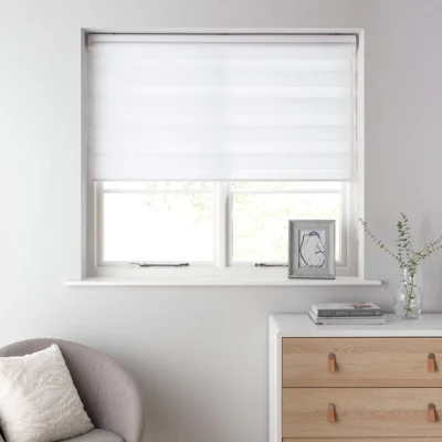 Habitat Habitat Day and Night White Roller Blind - 90cm