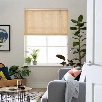 Habitat Habitat Daylight Bamboo Natural Roller Blind - 180cm