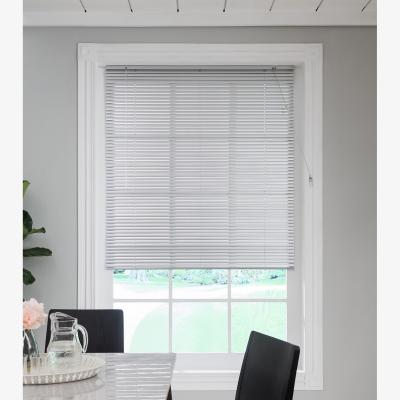 Homebase Aluminium Venetian Blind - Silver - 90x160cm