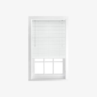 Homebase White 25mm PVC Venetian Blind - 60x152cm