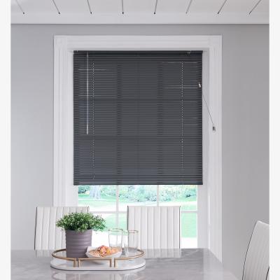Homebase Aluminium Venetian Blind - Charcoal - 60x160cm