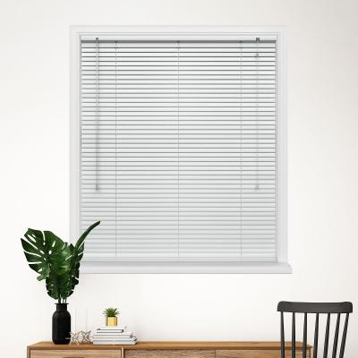 Homebase White 25mm Aluminium Venetian Blind - 60x152cm