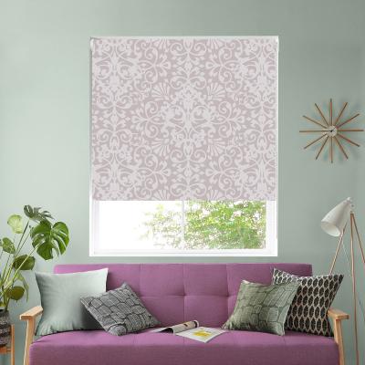 Homebase Lister Cartwright Dusk Pink Baroque Blackout Blind - 150cm