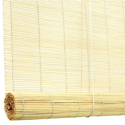 Homebase Natural Bamboo Roller Blind - 60cm