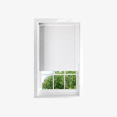 Homebase White 50mm Faux Wood Venetian Blind - 120x160cm