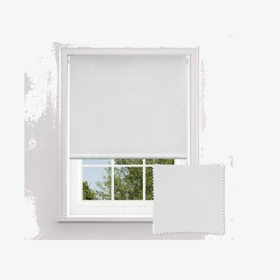 Homebase White Blackout Roller Blind - 60cm