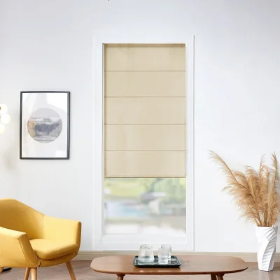 Homebase Roman Blind - Natural - 100x140cm