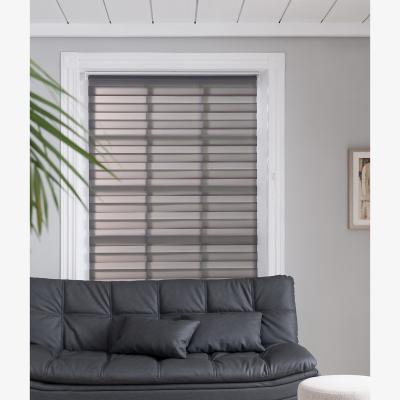 Homebase Night & Day Roller Blind - Dove Grey - 60x160cm