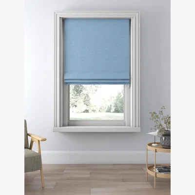 John Lewis John Lewis Textured Weave Blackout Roman Blind