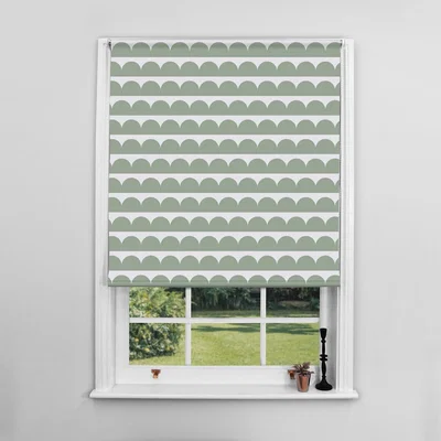 La Redoute 120x140cm Scalloped Blackout Blind