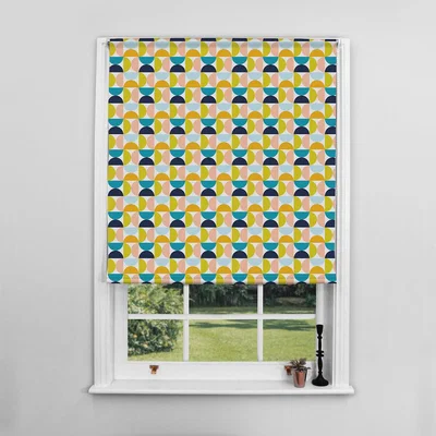 La Redoute 120x140cm Semi Circle Blackout Blind