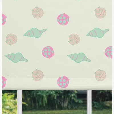 La Redoute 120x140cm Seashell Blackout Roller Blind Made to Order