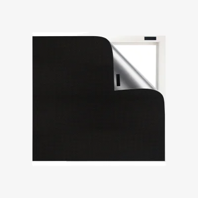 The Range 2PC Stick On Blackout Blinds - Black