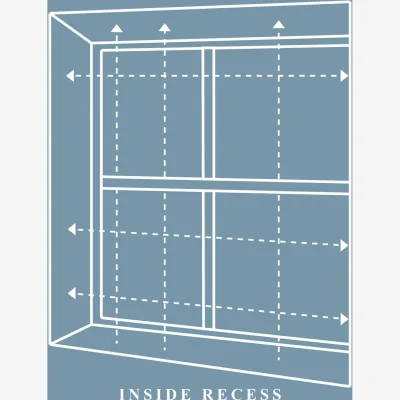 The Range Made To Measure Real Wood Tape Blinds - Dark Grey / 106 - 120 cm / 10 - 120 cm