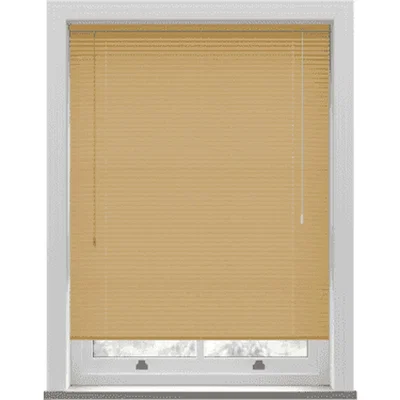 The Range 25mm Slats PVC Venetian Blind - Natural / 152cm / 60