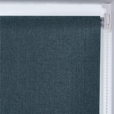 The Range Blackout Textured Blind - Green / 60cm