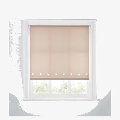 The Range A.Unique Home Premium Quality Trimmable Square Eyelet Window Roller Blind - MOCHA / 120cm