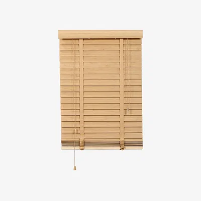 The Range Bamboo Venetian Blind - Natural / 120cm