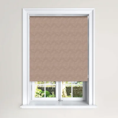 The Range Lister Cartwright Blackout Roller Blinds Child Safety Included Easy Fit Paint Texture (Neutral Brown, 180 cm Width x 140 cm Drop)