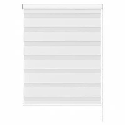 The Range Day  Night Zebra Roller Blind (165cm drop) - White / 155