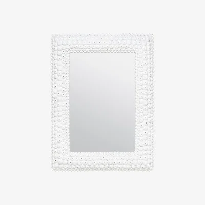 Amara Made Goods - Helene Mirror - White Sea Urchin