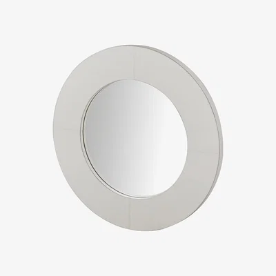 Amara Giobagnara - Image Circular Mirror - Light Grey G37