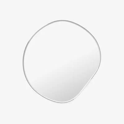 Amara ferm LIVING - Pond Mirror - Dark Chrome - Small