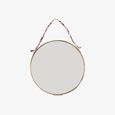 Amara Nkuku - Kiko Round Mirror - Antique Brass - Small