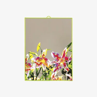 Amara Seletti wears Toiletpaper - Toiletpaper Mirror - Flowers with Holes