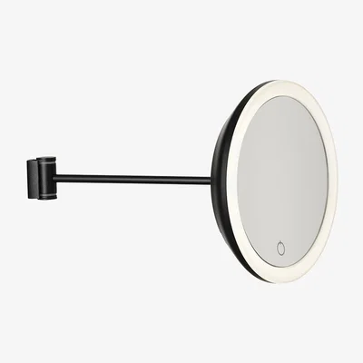 Amara Zone Denmark - Magnifying Wall Mirror - Black