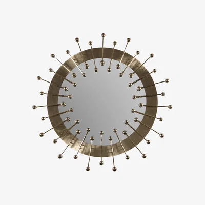 Amara Essential Home - Quantum Mirror - Brass
