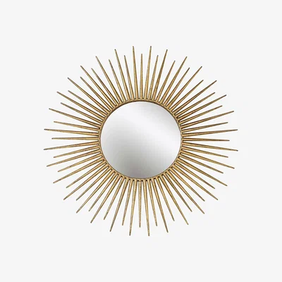 Barker and Stonehouse Sunburst Mirror, Gold