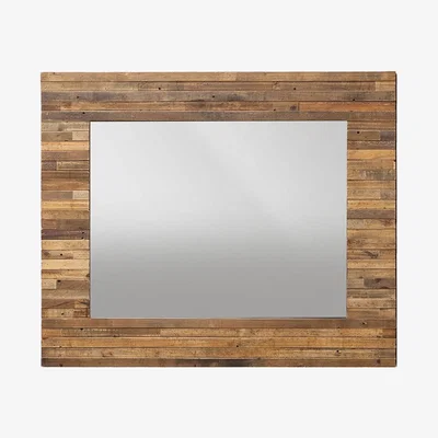 Barker and Stonehouse Charlie Reclaimed Wood Rectangular Wall Mirror
