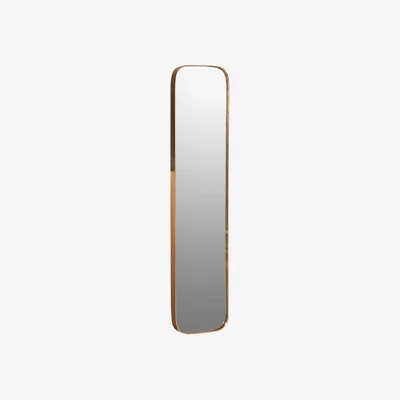Barker and Stonehouse Tall Slim Gold Rim Mirror | Barker & Stonehouse