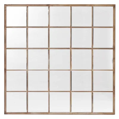 Barker and Stonehouse Square Mirror, Champagne