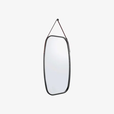 Barker and Stonehouse Black Oblong Mirror | Barker & Stonehouse