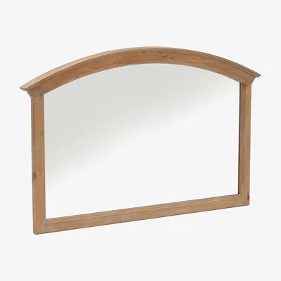 Barker and Stonehouse Lewes Reclaimed Wood Wall Mirror, Wheat