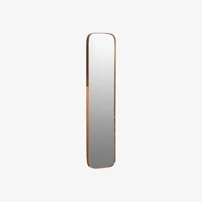 Barker and Stonehouse Tall Gold Rim Mirror