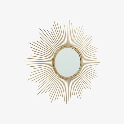 Barker and Stonehouse Starburst Mirror, Gold Metal | Barker & Stonehouse