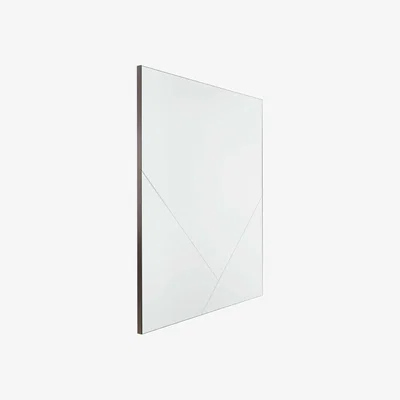 Barker and Stonehouse Silva Mirror, Dark Birch High Gloss