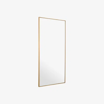 Barker and Stonehouse Eichholtz Redondo Mirror Brushed Brass Finish 90x180cm, Square, Gold | Barker & Stonehouse