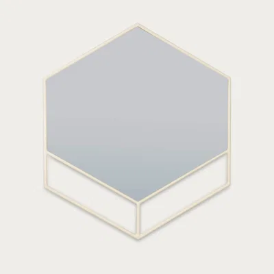 Bombinate.com Cream Small Epure Mirror