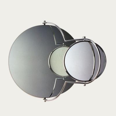 Bombinate.com Chrome Orbit Wall Mirror