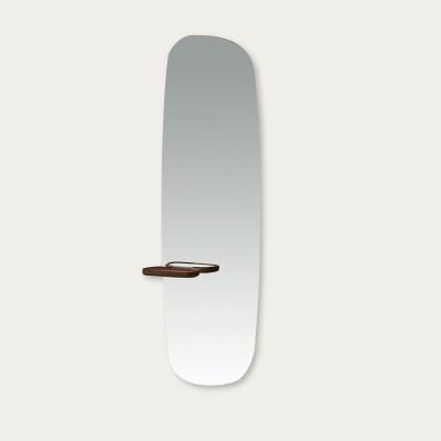 Bombinate.com Walnut Espejo De Pared Wall Mirror