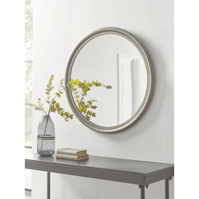 Cox and Cox NEW Round Zinc Clawson Mirror - Small