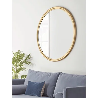 Cox and Cox NEW Round Brass Clawson Mirror - Large