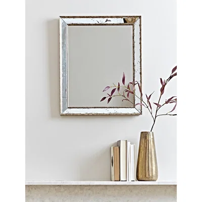 Cox and Cox Antiqued Glass Frame Mirror - Small