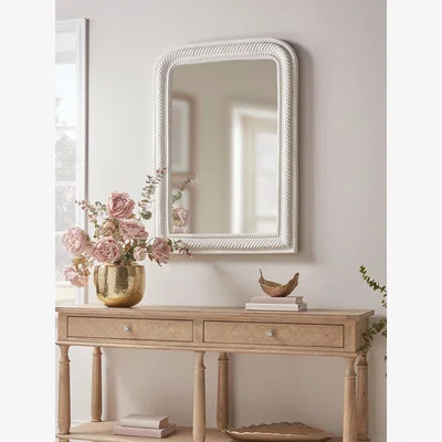 Cox and Cox Twisted Framed Wall Mirror